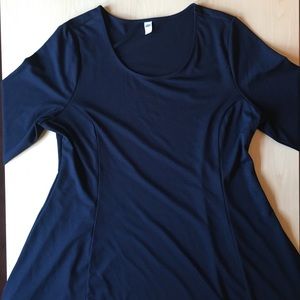 Old navy 3/4 sleeve fit-n-flare XXL dress